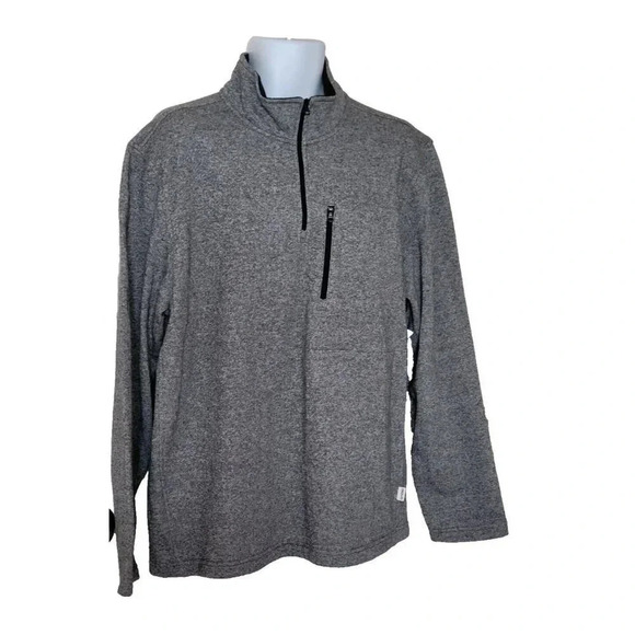 Magellan Outdoors Men's Hickory Canyon 1/4-Zip Pullover Sweatshirt Size L - Picture 1 of 10